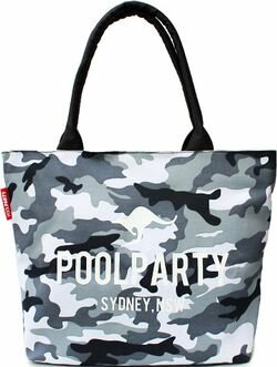 летняя женская сумка Poolparty pool-7 хаки цвет