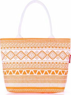 летняя женская сумка Poolparty pool-9-africa оранжевый цвет