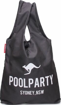 летняя женская сумка Poolparty pool20 серый цвет