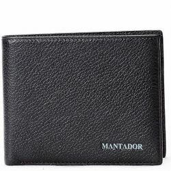 мужской кошелек Mantador 9917 черный цвет