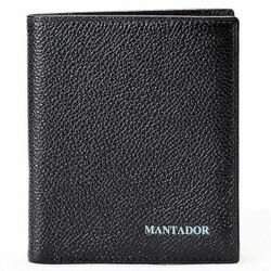 мужской кошелек Mantador 9919 черный цвет
