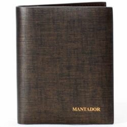 мужской кошелек Mantador 9923 коричневый цвет